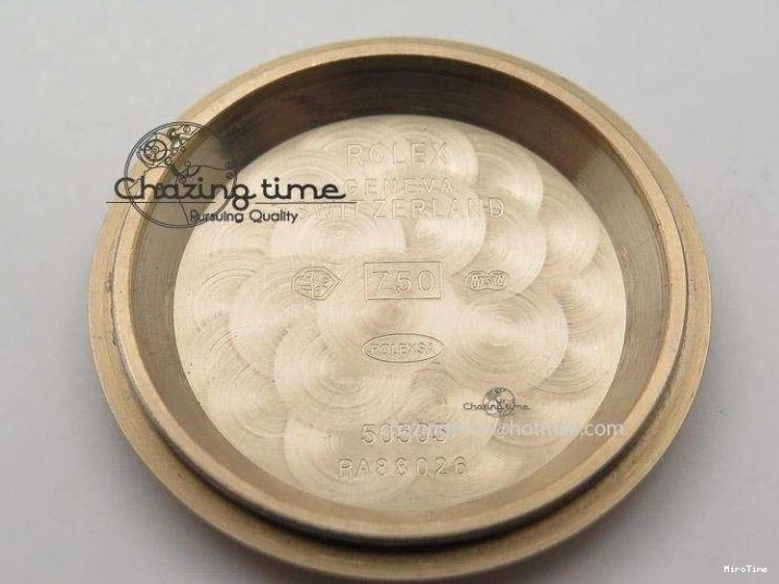 MiroTime 1219 Cellini 50505 RG Black Dial on Brown Leather Strap A2824 BP Maker Premium 4047